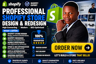 build a shopify dropshipping store and design your ecommerce store