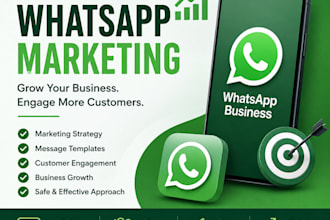 be your whats app marketing expert for business growth
