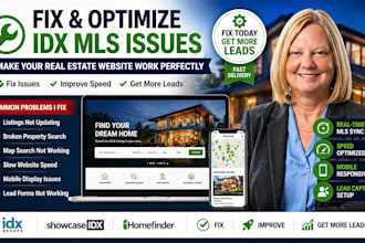 fix idx mls issues and optimize your real estate website for more leads