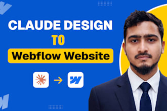 convert claude design to webflow website development