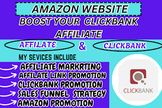 do sales funnel, promote amazon affiliate marketing website, clickbank afiliate