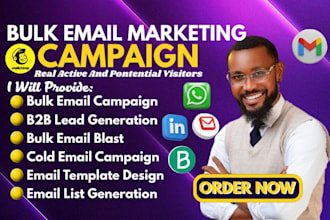 do bulk email marketing campaign blast, cold email outreach, send bulk emails