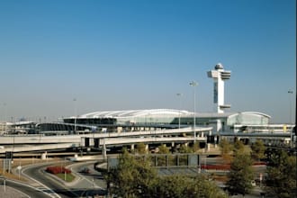 render 3d airport interior, car park, airplane way out, airplane park, 2d model