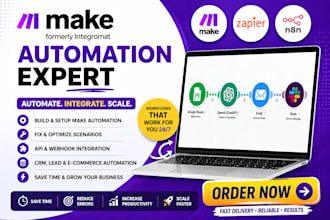 setup make com, make com automation, made com, make automation, make scenario