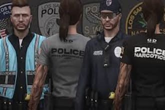 create custom fivem clothes,realistic texture and design