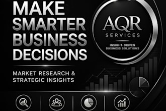 deliver market research, competitor analysis and strategic business insights