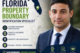 provide precise property boundary identification in florida