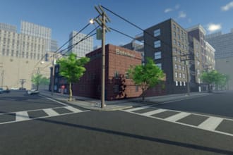 build a professional roblox map, roblox environment, blender