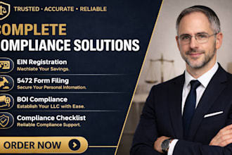 prepare your US llc compliance package for non residents ein 5472 boi