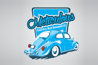 design paintless dent removal company logo for you