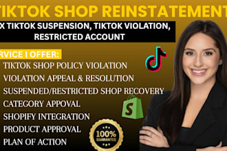 fix germany tik tok shop suspension reinstatement appeal category approval