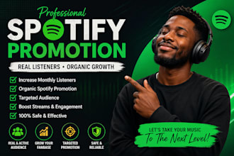 spotify pre save promotion for your new song release