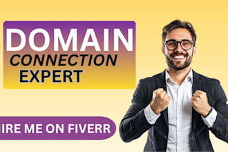 connect domain to shopify, wix wordpress squarespace and any website