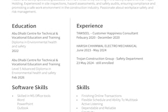 make you a visually strong and readable CV