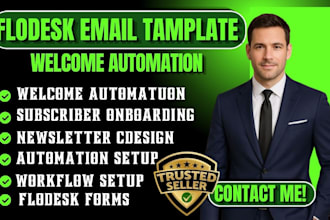 setup flodesk email templates forms and welcome automation for your brand