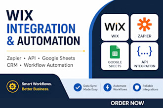 integrate third party api wix velo code zapier automation your wix website