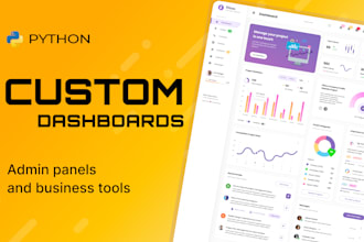 build custom dashboards and admin panels