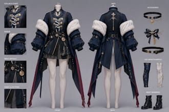 sew custom cosplay costume