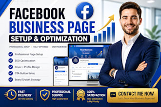 create and optimize your facebook business page for business growth
