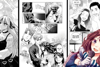 comic book artist anime manga comic art comic book illustration as manga artist