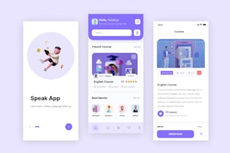 develop e learning app, educational app, kid learning app, online course app