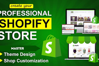 design a custom shopify store with a responsive and conversion focus layout