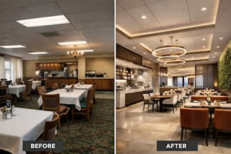 create hotel floor plan restaurant layout airbnb space planning with 2d