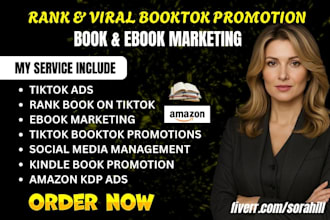 create viral style booktok videos for your book marketing