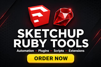 create custom sketchup plugins and tools using ruby