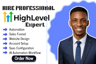 setup gohighlevel CRM funnels and automation