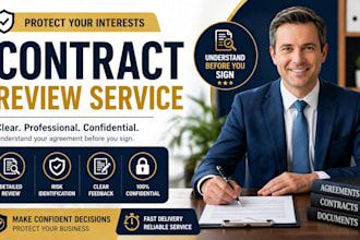 review contracts, legal agreements, lease and business documents