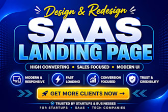 design or redesign saas conversion focused webflow website