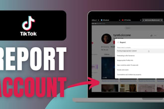 takedown tiktok report banning mass report bot,fb ig youtube dmca banning discor