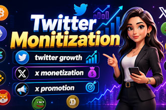 twitter x promotion organic growth real followers engagement monetization