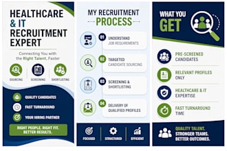 source, screen and recruit niche talent