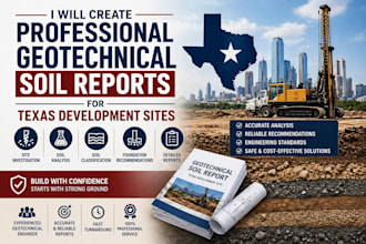prepare accurate soil analysis reports for construction projects for canada