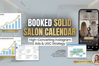 get you more salon bookings with instagram ads reels and ugc strategy