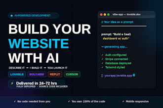 do vibe coding website, lovable ai, replit ai