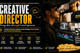 creative director visual strategy brand design content