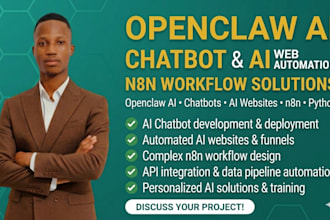 setup openclaw, ai website, openclaw ai and  ai automate workflows with clawdbot