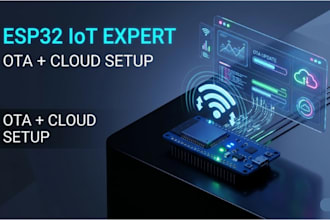 develop esp32 iot projects with ota updates and cloud integration