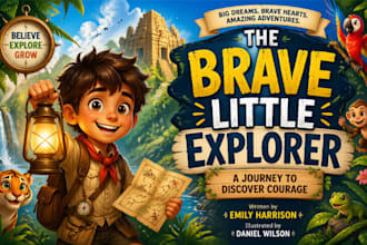 do children picture book illustrations, story book illustrations and book cover
