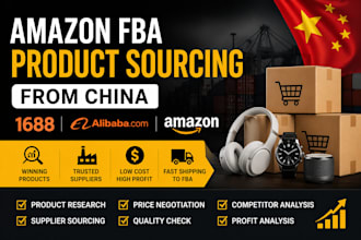 source profitable amazon fba products from china via alibaba 1688 suppliers