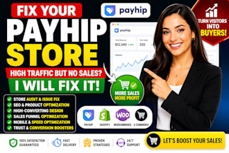 fix payhip store conversion issues boost sales optimize high traffic stores