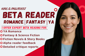 be your romance beta reader, ya, fantasy novel, storybook, fiction beta reading