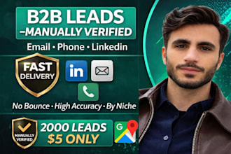 scrap google maps data for business emails and b2b lead generation