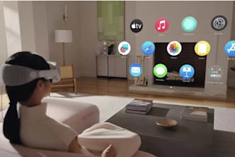 create VR hmd app for virtual meeting conference, VR app for your headset