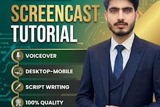 create saas demo video screencast tutorial and product walkthrough