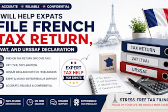 help expats file french tax return vat and urssaf declaration