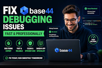 fix base44 debugging issues fast and professionally